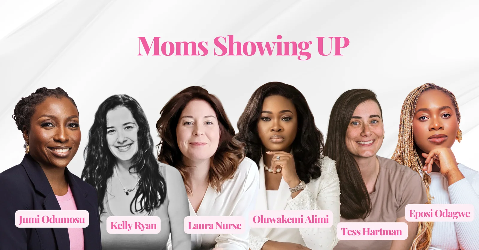 Six moms showing up online — Mother's Day feature